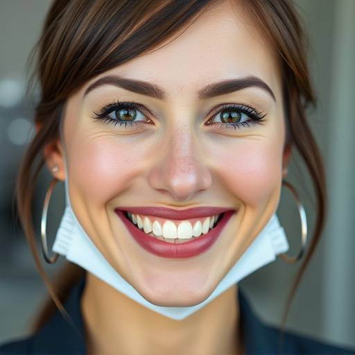 Primo piano di un professionista con un sorriso amichevole