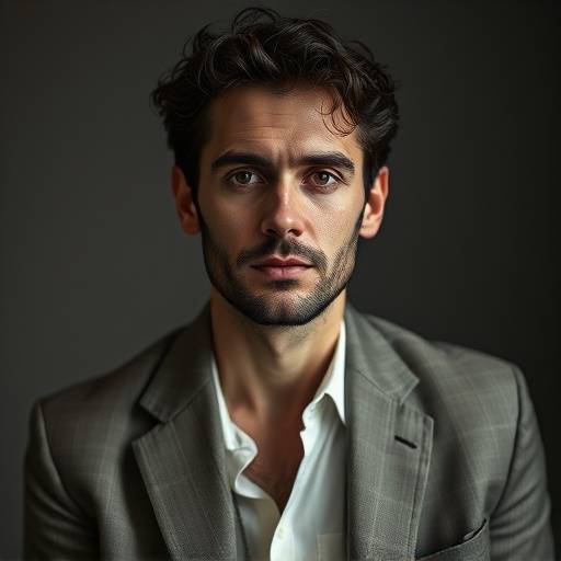 Ritratto di Luca De Angelis, fotografo specializzato in moda e still-life
