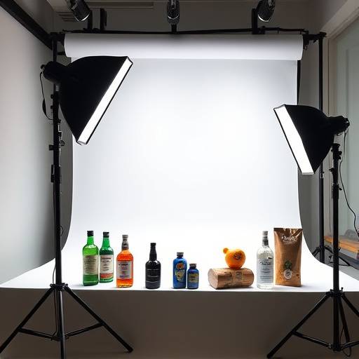 Vari prodotti fotografati con illuminazione professionale in studio